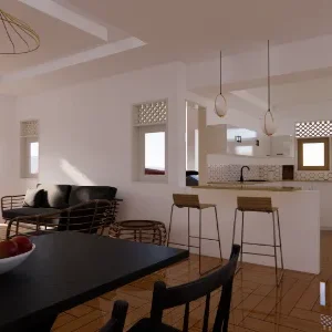 Sri lanka three bedroom house plan