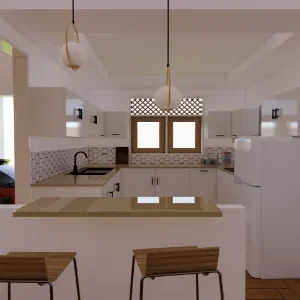 Sri lanka three bedroom house plan